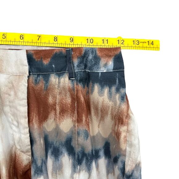 PrettyLittleThing Womens Tie-dye Wide Leg High Rise Palazzo Pants Size 0 - Picture 5 of 7